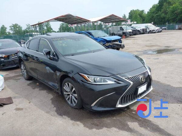 2021 Lexus ES300H Black — JTHBA1C12M2005239 - Image 5