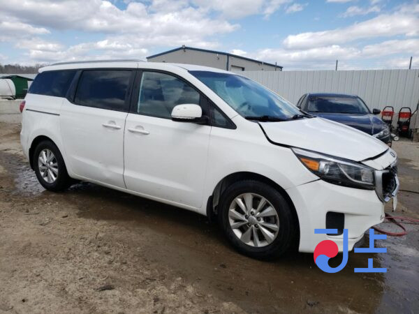 2015 Kia Carnival White - KNAME81ABFS058368 - Image 5