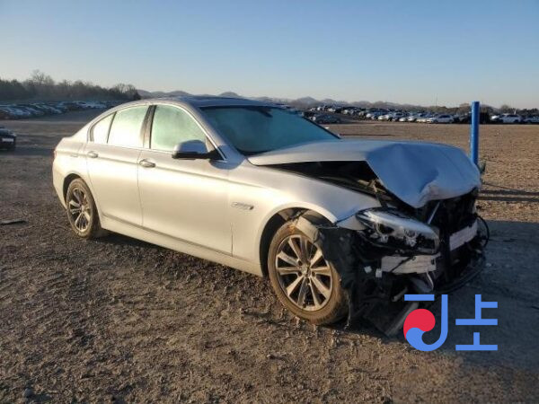 2014 BMW 5-Series 520d xDrive Silver — WBA5B9103ED567187 - Image 5