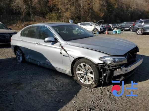 2014 BMW 5-Series 520d xDrive Silver — WBA5C3105ED040357 - Image 5