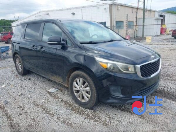 2015 Kia Carnival Black - KNAME81ABGS159914 - Image 5