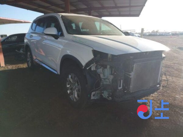 2019 Hyundai SantaFe White - KMHS581CBLU220748 - Image 5