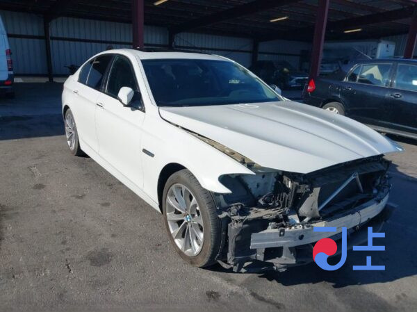 2014 BMW 5-Series 520d White — WBA5C3108ED039655 - Image 5