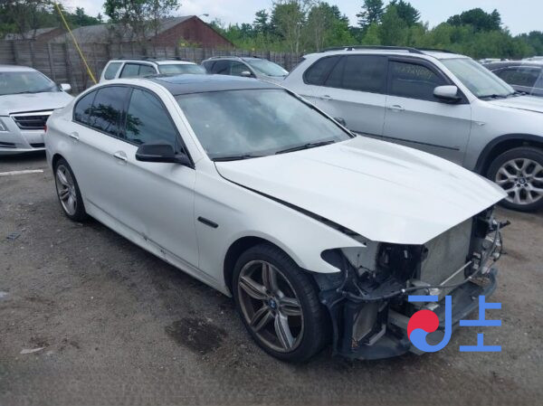 2014 BMW 5-Series 520d White — WBA5C3102ED039330 - Image 5