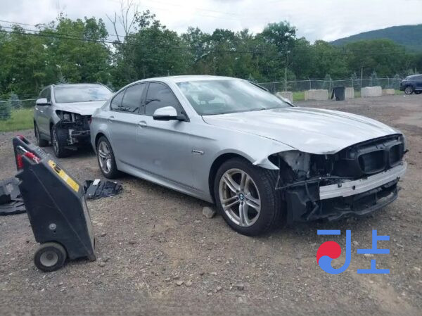 2015 BMW 5-Series 520d xDrive Silver — WBA5E7105GG156919 - Image 5