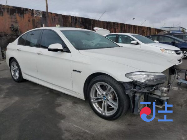 2014 BMW 5-Series 520d xDrive White — WBA5E7101FGK09548 - Image 5
