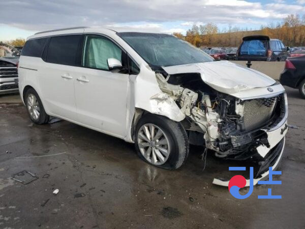 2015 Kia Carnival White - KNAMC81ABGS082133 - Image 5