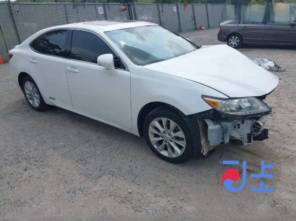 2015 Lexus ES300H White — JTHBW1GG8G2113076 - Image 5