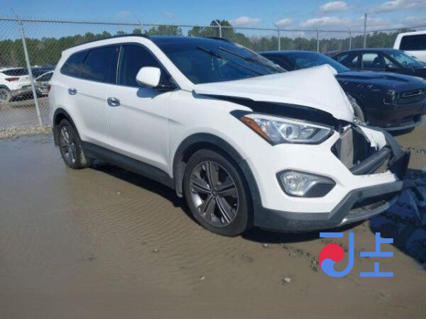 2016 Hyundai SantaFe White - KMHSW81UBGU685433 - Image 5