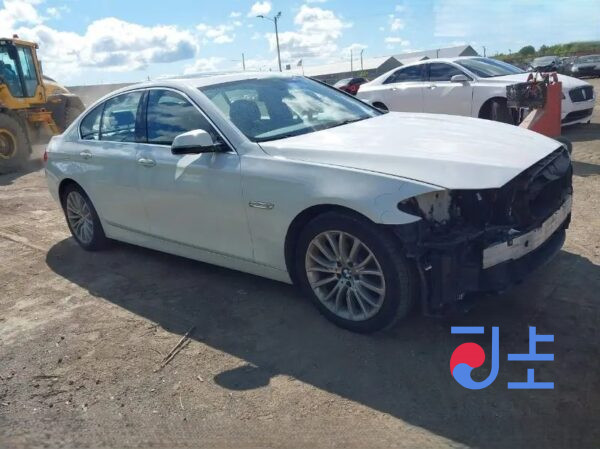 2014 BMW 5-Series 520d xDrive White — WBA5E7100FGK09878 - Image 5