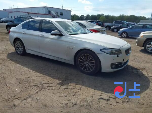 2014 BMW 5-Series 520d White — WBA5E5109FG059869 - Image 5