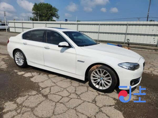 2014 BMW 5-Series 520d White — WBA5E5108FG057269 - Image 5