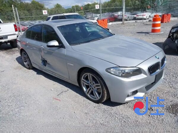 2014 BMW 5-Series 520d Silver — WBA5E5108FD674432 - Image 5