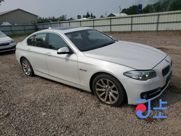2014 BMW 5-Series 520d xDrive White — WBA5E7100FGK09590 - Image 5
