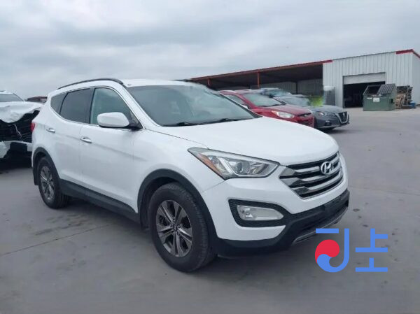2016 Hyundai SantaFe White - KMHSW81UBGU675689 - Image 5