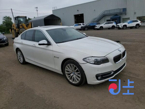 2014 BMW 5-Series 520d xDrive White — WBA5E710XFGK08365 - Image 5