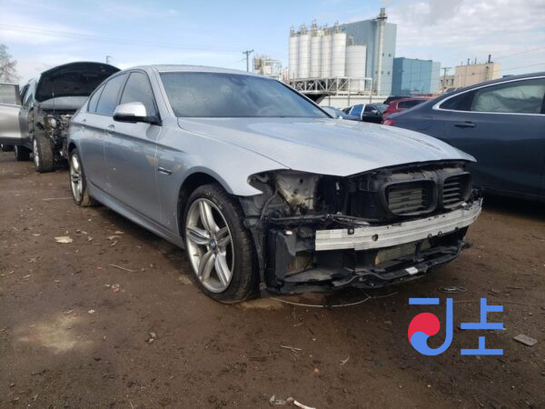 2014 BMW 5-Series 520d xDrive Silver — WBA5B9101ED569939 - Image 5