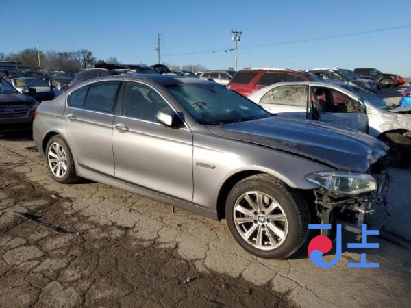2014 BMW 5-Series 520d Gray — WBA5C3108ED040532 - Image 5
