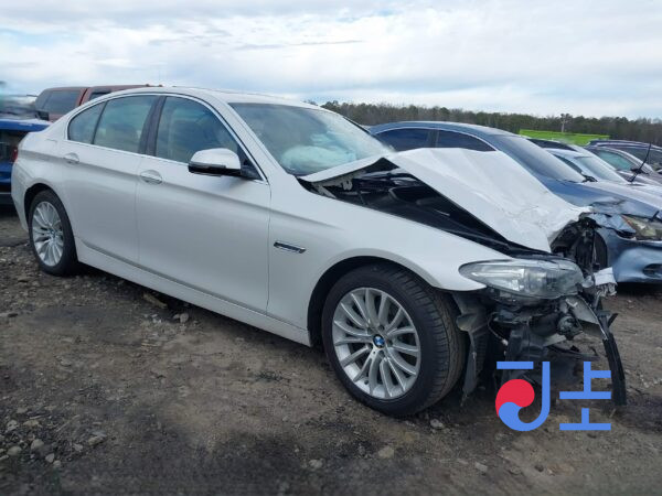 2014 BMW 5-Series 520d White — WBA5C3107ED766706 - Image 5