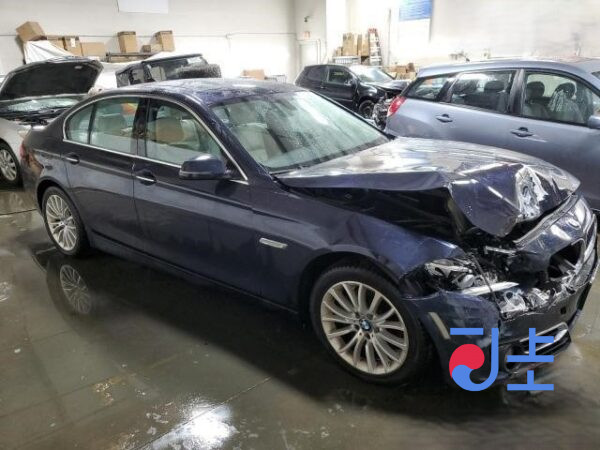 2014 BMW 5-Series 520d Blue — WBA5C3109ED949539 - Image 5