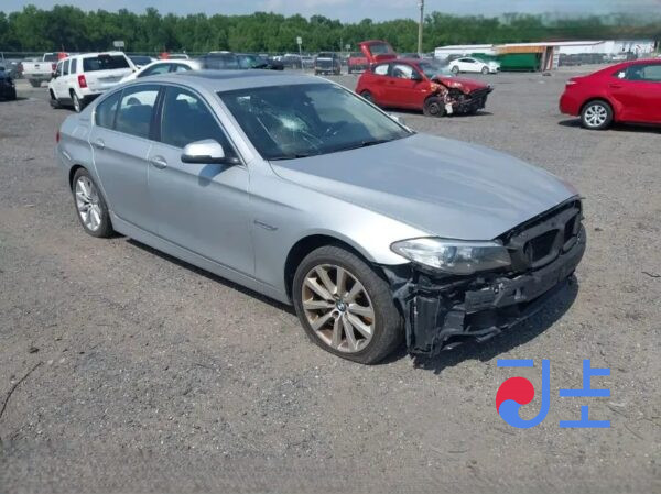 2014 BMW 5-Series 520d Silver — WBA5C3105ED766137 - Image 5