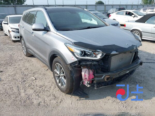2017 Hyundai SantaFe Silver - KMHSW81UBJU827669 - Image 5