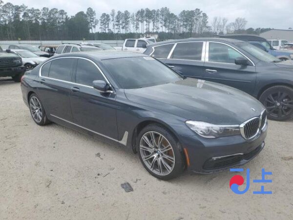 BMW 740Ld 2017 Gray — WBA7G8109HG784704 - Image 2