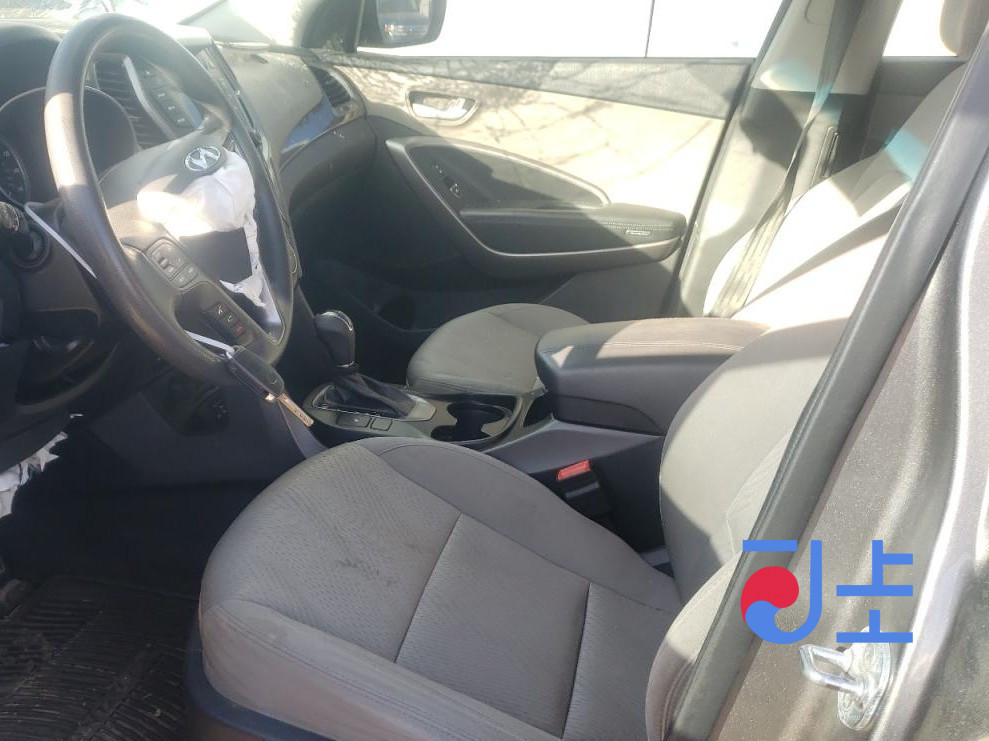 2015 Hyundai SantaFe Gray - KMHSU81UBGU597532 - Image 6