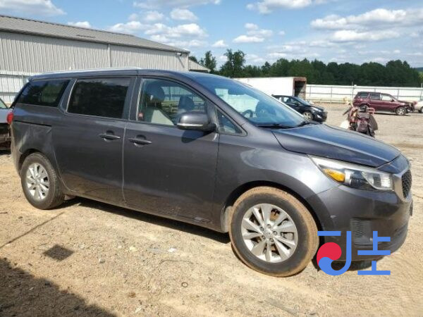 2015 Kia Carnival Gray - KNAMC81ABGS171014 - Image 6