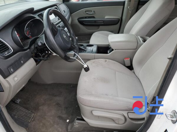 2015 Kia Carnival White - KNAMB81ABGS126255 - Image 6