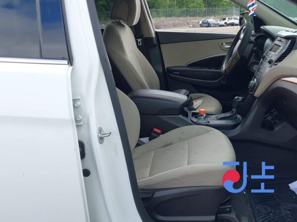 2016 Hyundai SantaFe White - KMHSW81UBGU663375 - Image 6