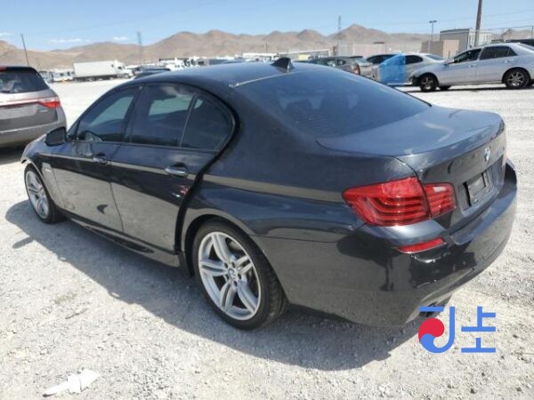 BMW Series 5 2015 Black — WBA5E7106FG153462 - Image 3