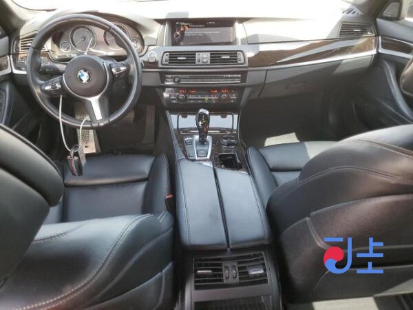 BMW Series 5 2015 Black — WBA5E7106FG153462 - Image 6