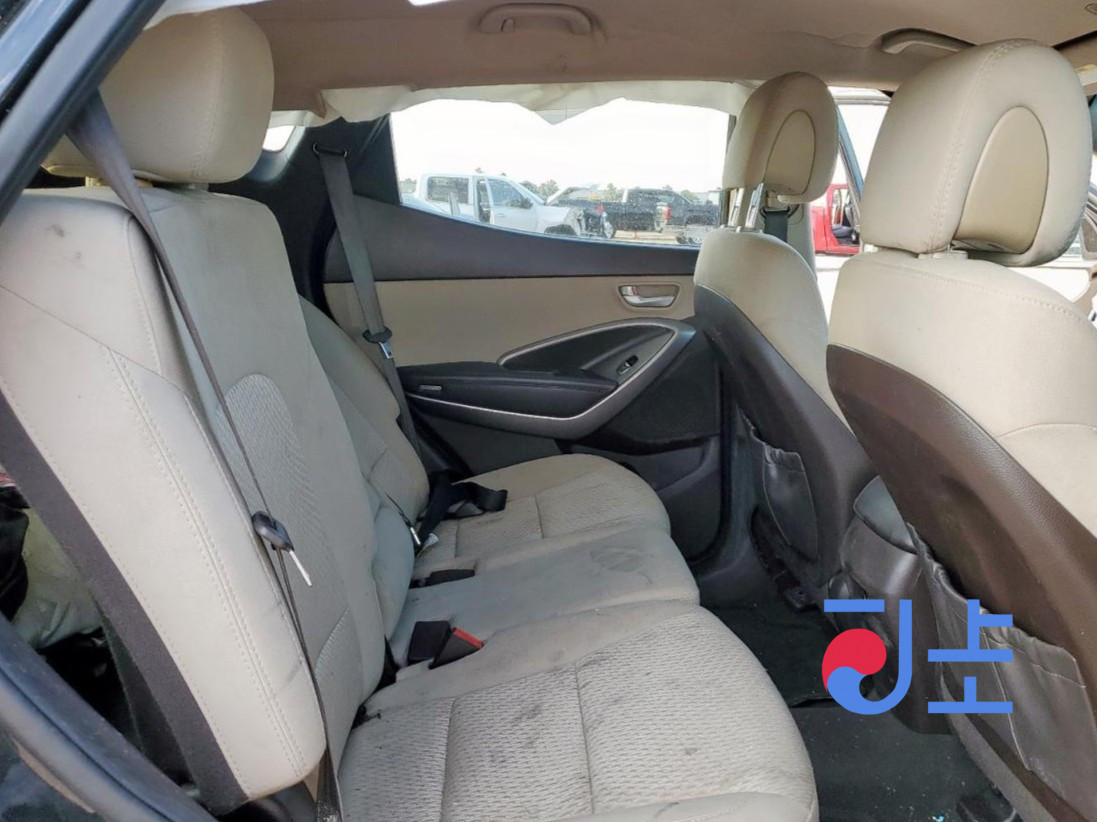 2015 Hyundai SantaFe Black - KMHSW81UBGU619149 - Image 7