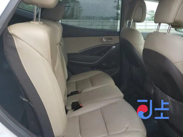 2017 Hyundai SantaFe White - KMHSW81UBJU836081 - Image 7