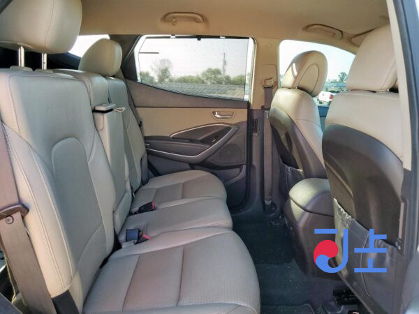 2015 Hyundai SantaFe White - KMHSW81XDGU576544 - Image 7