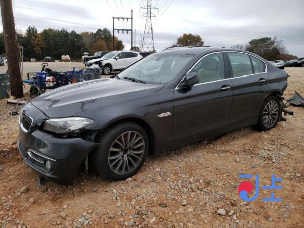 BMW 520d xDrive Series 2015 Gray — WBA5E7108FG155634