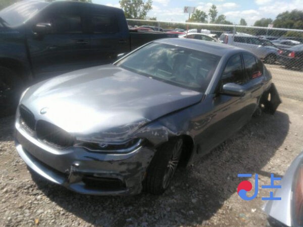 BMW 520d xDrive Series 2018 Gray — WBAJC5107HG850148 - Image 2