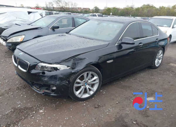 2016 BMW 5-Series 520d xDrive Black— WBA5E7109GG563545 - Image 3