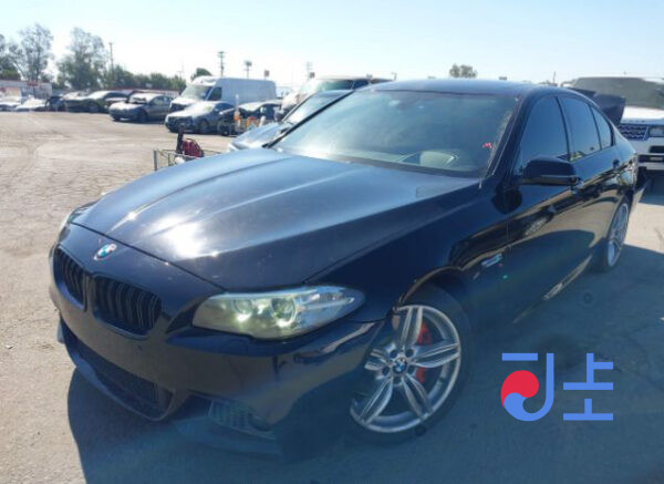 2014 BMW 5-Series 520d  Black— WBA5E5105FG058587 - Image 3