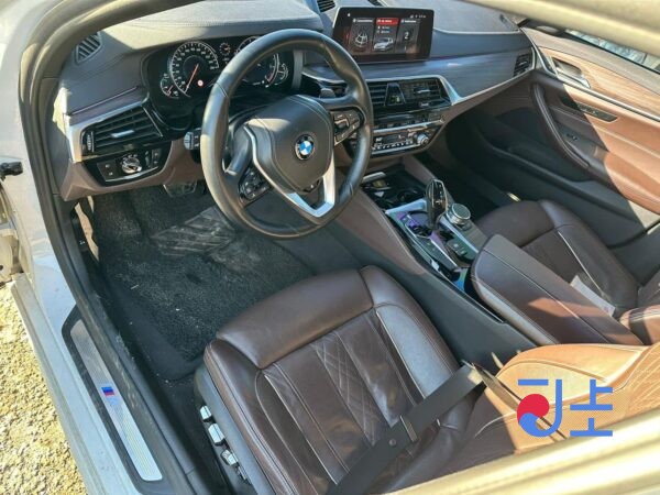 BMW Series 5 XDrive 2017 White — WBAJC5109HWA87719 - Image 6