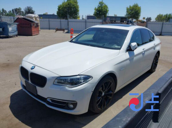 2014 BMW 5-Series 520d White — WBA5E5107FG059563 - Image 3