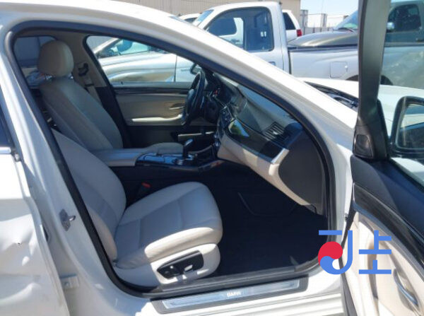 2014 BMW 5-Series 520d White — WBA5E5107FG059563 - Image 6