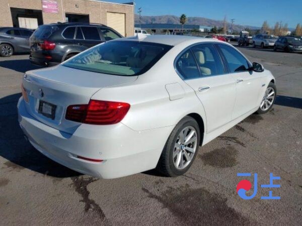 2014 BMW 528i White — WBA5A5101ED014680 - Image 3