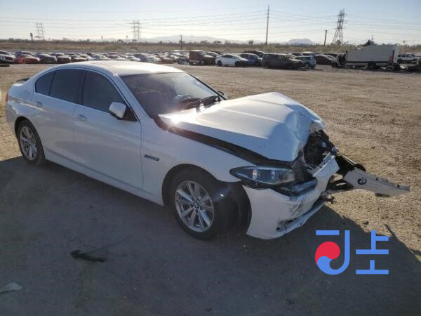 2015 BMW 520d White — WBA5E510XFG064014 - Image 3