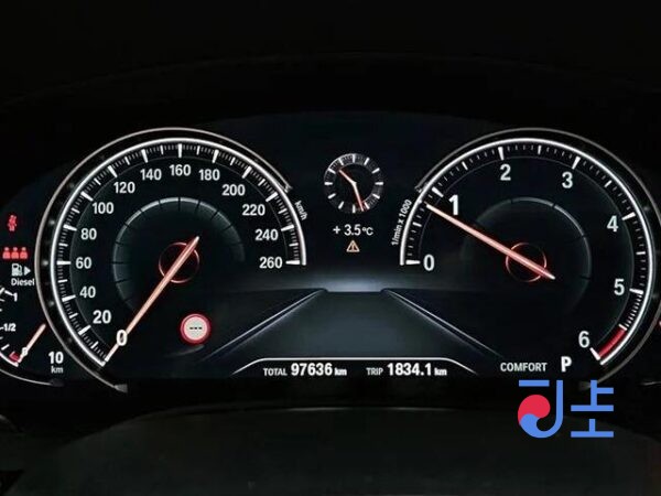 2017 BMW 520d White — WBAJC3105JWB78755 - Image 6