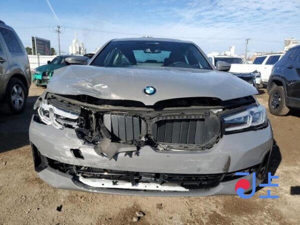 2020 BMW 530i Gray — WBA71BH0XMWX03178 - Image 5