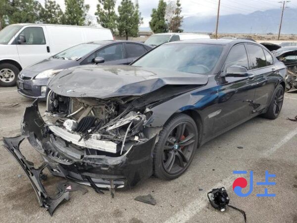 2013 BMW 730Ld BLACK — WBAYG4102DDE81484