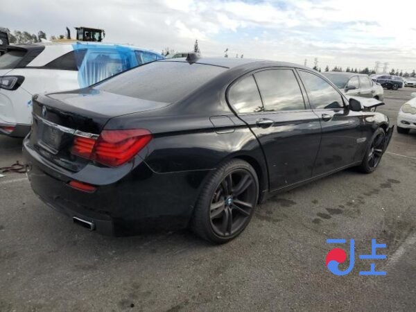 2013 BMW 730Ld BLACK — WBAYG4102DDE81484 - Image 3