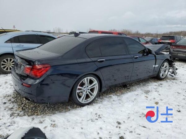 2014 BMW 730Ld BLACK — WBAYG4102ED175982 - Image 3